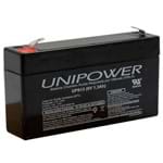 Ficha técnica e caractérísticas do produto Bateria Selada VRLA 6V 1,3Ah F187 UP613 – Unipower