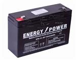 Bateria Selada Vrla 6v 12ah - Nobreak, Brinquedos Elétricos - Energy Power