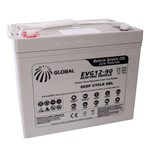 Bateria Tracionária Global 12v 90ah Selada Gel - Evg12-90
