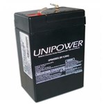 Ficha técnica e caractérísticas do produto Bateria Unipower F187 - 6V - 4,5AH- UP645 SEG