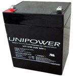 Ficha técnica e caractérísticas do produto Bateria Unipower para Nobreak - 5.0AH F187 UP1250 - 04A047 - 12V