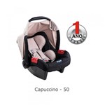 Ficha técnica e caractérísticas do produto Bebê Conforto Burigotto Touring Evolution Capuccino para Crianças Até 13kg