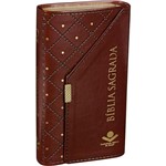 Ficha técnica e caractérísticas do produto Biblia Sagrada - Carteira Cor Marrom - Sbb - 953083