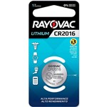 Ficha técnica e caractérísticas do produto Blister com 1 Bateria de Lithium 3V - Cr2016 - Rayovac