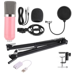 Ficha técnica e caractérísticas do produto BM-700 Computer Network Karaoke microfone condensador Set