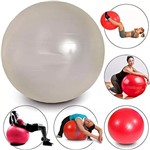 Ficha técnica e caractérísticas do produto Bola Inflável 55 Cm para Exercícios Pilates Yoga Abdominal