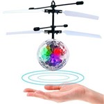 Ficha técnica e caractérísticas do produto Bola Mini Drone de Led com Hélices Sem Controle Flyer Led Ball - VJ Toys