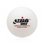 Ficha técnica e caractérísticas do produto Bola para Tênis de Mesa CellFree Dual 1 Estrela (10 Und) - DHS