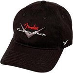 Ficha técnica e caractérísticas do produto Boné Custom Shop Baseball Hat Preto Fender - PRETO - ÚNICO