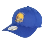 Ficha técnica e caractérísticas do produto Boné Mitchell & Ness NBA Golden State Warriors Aba Curva Azul