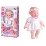 Ficha técnica e caractérísticas do produto Boneca Infantil Bebê Milk Oração - Milk Brinquedos Ref. 344