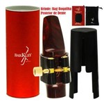 Ficha técnica e caractérísticas do produto Boquilha Sax Alto New York 7 Vermelho Preto Barkley Completa + Acessórios
