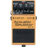 Boss - Pedal para Guitarra Acoustic Simulator Ac3
