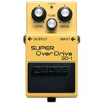 Ficha técnica e caractérísticas do produto Boss - Pedal Super OverDrive para Guitarra SD1