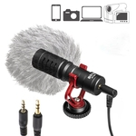Ficha técnica e caractérísticas do produto BOYA BY-MM1 Vídeo Microfone Livestream Gravação Microfone Redbey