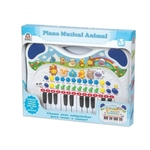 Ficha técnica e caractérísticas do produto Brinquedo Braskit Piano Musical Animal