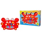 Ficha técnica e caractérísticas do produto Brinquedo Caranguejo Teclado Infantil Bebês Luzes e Música - Toy King