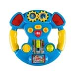 Ficha técnica e caractérísticas do produto Brinquedo Educativo Coloria Volante Musical Azul