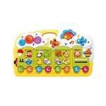 Ficha técnica e caractérísticas do produto Brinquedo Infant Trenzinho Educativo com Som Dm Toys Dmt 4744