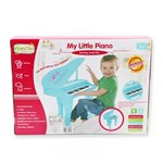 Brinquedo Infantil Instrumento Musical Piano Sinfonia - Mc18058 Azul - Mega Compras