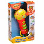 Ficha técnica e caractérísticas do produto Brinquedo Microfone Baby Estrela Do Rock Winfun 0722