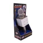 Ficha técnica e caractérísticas do produto Brinquedo Microfone Karaokê Show Bluetooth Prata Toyng 36739