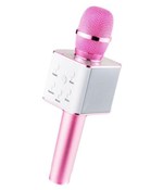 Ficha técnica e caractérísticas do produto Brinquedo Microfone Karaokê Show Bluetooth Rosa Toyng 36739