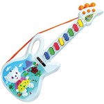 Ficha técnica e caractérísticas do produto Brinquedo para Bebe Guitarra C/ Alca 32cm Unidade - Art Brink
