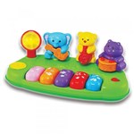 Ficha técnica e caractérísticas do produto Brinquedo para Bebê Piano Infantil Banda Selvagem - Winfun 2012-NL