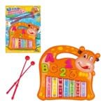 Ficha técnica e caractérísticas do produto Brinquedo Pianinho Musical Infantil Educativo Urso Art Brink