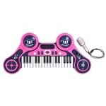 Brinquedo Piano Eletrônico com Microfone - Infantil - Unik Toys Rosa