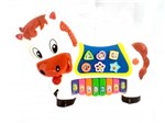 Ficha técnica e caractérísticas do produto Brinquedo Teclado Musical Infantil - Horse Piano