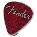 Ficha técnica e caractérísticas do produto Broche de Palheta para Capa Vermelha Fender