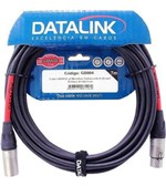 Ficha técnica e caractérísticas do produto Cabo Balanceado Datalink Garage Microfone Xlr Xlr 7m (gb004)