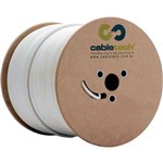 Ficha técnica e caractérísticas do produto Cabo Coax Rgc 06 60% Branco 305m Cabletech