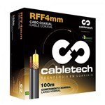 Ficha técnica e caractérísticas do produto Cabo Coaxial RFF 4MMBIP 85 BR CABLETECH