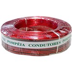 Ficha técnica e caractérísticas do produto Cabo Cristal 2x2.5mm 100 Metros Vermelho - Pompéia - Pompéia