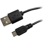 Ficha técnica e caractérísticas do produto Cabo de Dados Micro USB 1,2m UMI-101/1.2BK Preto FORTREK - P