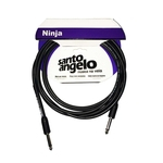 Ficha técnica e caractérísticas do produto Cabo De Guitarra P10 Ninja 15ft 4,57m Santo Angelo