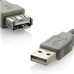 Ficha técnica e caractérísticas do produto Cabo Extensor USB 2.0 MachoxFêmea 1,8 Metros WI026 - Multilaser - Multilaser