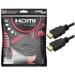 Ficha técnica e caractérísticas do produto Cabo HDMI 2.0 4K HDR 19 Pinos 10 MT PIX