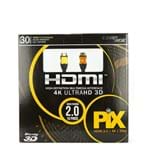 Ficha técnica e caractérísticas do produto Cabo HDMI 2.0 - 4K, Ultra HD, 3D, 19 Pinos - 30 Metros