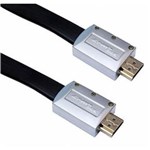 Ficha técnica e caractérísticas do produto Cabo HDMI 2.0 Flat 3 Metros Ponta Desmontável 19 Pinos Chip Sce