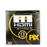 Ficha técnica e caractérísticas do produto Cabo HDMI 30 Metros 2.0 4K 3D Chip Sce