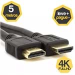 Ficha técnica e caractérísticas do produto Cabo HDMI 1.4 4K FullHD 5 Metros - CB.HD.5M-1