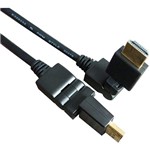 Ficha técnica e caractérísticas do produto Cabo HDMI Brasforma HDMI418 360° 1.4V - 1.8 Metros
