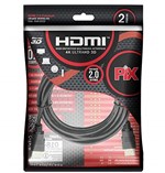 Ficha técnica e caractérísticas do produto Cabo HDMI 2m 2.0 4K com Filtro