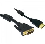 Ficha técnica e caractérísticas do produto Cabo HDMI X DVI-I com Filtro 2m CBHD0002 Preto STORM - 69