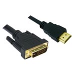 Ficha técnica e caractérísticas do produto Cabo HDMI X DVI-I com Filtro 3m Preto M-1242