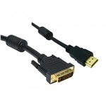 Ficha técnica e caractérísticas do produto Cabo HDMI X DVI-I com Filtro 2 Metros Preto CBHD0002 - Storm - Storm